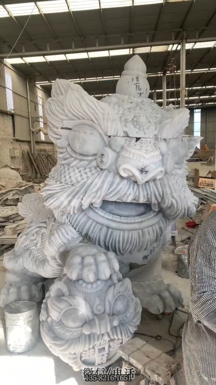 舞獅子，3d打印件拼裝完成