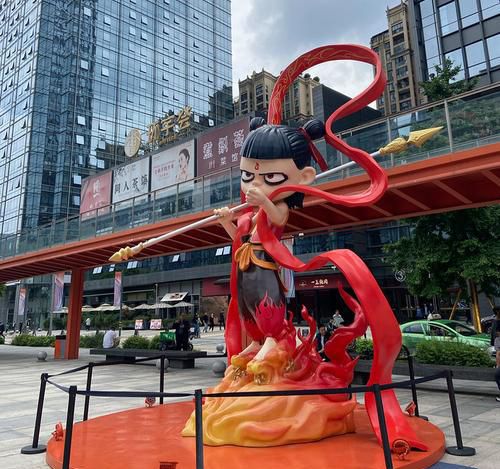 飄帶哪吒，3d打印，按需定制